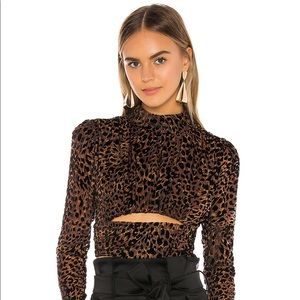 REVOLVE Camila Coelho Leopard Top